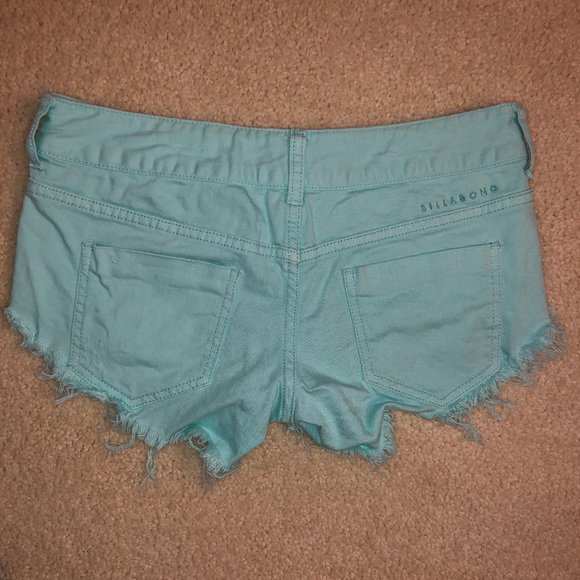 Billabong Laneway Mint Cutoff Shorts - Picture 5 of 7